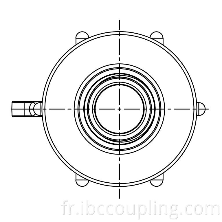 3/4inch Male Garden Thread 2inch NPS Female Adapter